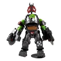 McFarlane Toys, Warhammer 40000 Ork Meganob con Buzzsaw Mega Figura con 22 Partes móviles, Figura Coleccionable de Warhammer con Base de Soporte de coleccionista, a partir de 12 años