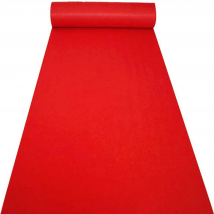 ALFOMBRAS IBERIA  Alfombra Roja  Moqueta por Metros  Perfecta para Decoracion Pasillo, Bodas, Eventos  Moqueta Ferial disponible en Varias Medidas