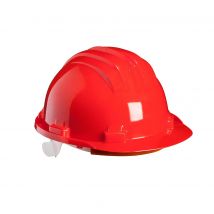 Climax M79418 - Casco de albañil homologado 5-rs rojo