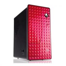 In Win Diva Carcasa de ordenador de factor de forma pequeño (SFF) de 160 W en rojo - Caja de ordenador (factor de forma pequeño (SFF), PC, Mini-DTX, Mini-ITX, rojo, hogar/oficina, RoHS, CE, FCC)