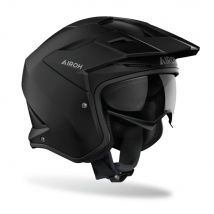 Casco Moto Casco Airoh Kombakt Solid. Casco moto con visela solar. Homologacion 22.06. Interior desmontable y transpirable con sistema de ventilación