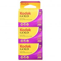 KODAK Película Gold pack de 3 Unidades GB 135 mm 36 exposiciones .Carretes. 1880806