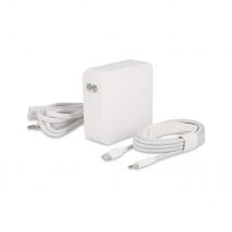 Cargador USB-C Lmp 96W / 87W para Macbook Air / Pro - Blanco