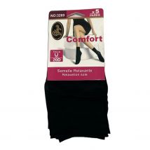 Media Tobillera 5 Pares Negro
