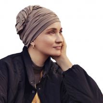 Christine Headwear Turbante de Algodón Supima Sena Turban | Gorro Oncológico