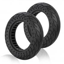 ANSENI Ruedas Macizas 10Pulgadas (10x2.125) para patinete Xiaomi 4 lite (2nd gen),Navee V25i Pro,Rueda de Repuesto Antipinchazo Compatible con Smartgyro Ziro, Vivobike S2 Max,S3 Max