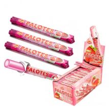 PALOTES DE FRESA DAMEL  caja  de 200 Unidades