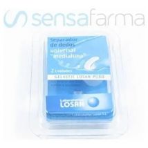 Gelastic Separadores De Dedos Media Luna Talla S, 2 Uds