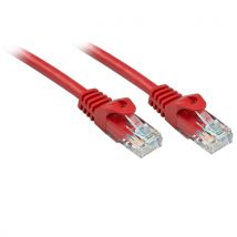 Lindy RJ-45/RJ-45 Cat6 0,5 m cable de red Rojo 0,5 m U/UTP (UTP)
