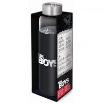 Stor The Boys Botella de Cristal Joven Adulto con Funda de Silicona, Capacidad 585 ml