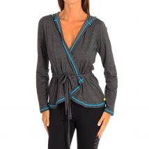 Zumba-Chaqueta deportiva con capucha de manga larga Z1T00503 para Mujer