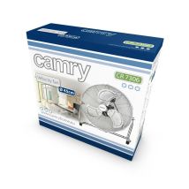 Ventilador de Pie Adler Camry CR 7306 - Acero Inoxidable - Potente 200W - 3 Velocidades