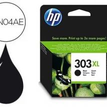 Liderpapel Cartucho de Tinta Ink-jet HP 303XL Envy Photo 6230 / 7130 / 7830 - Color Negro - Capacidad 600 Páginas