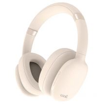 Geniales auriculares estéreo bluetooth cascos roller beige