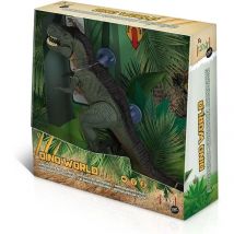 Tachan Dinosaurio T-Rex con Sonidos Realistas, Luces, Función para Caminar, Mueve la Cabeza, Color Verde