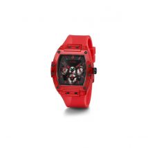 Reloj Guess Hombre PHOENIX GW0203G5 Policarbonato rojo multifunción visualización día fecha