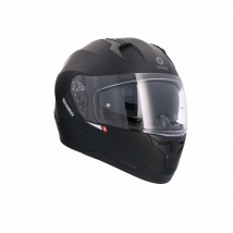 Casco Integral SHIRO trueno  Matt Black Visor Solar