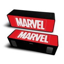 ERT GROUP Altavoz BT Stereo 2.1 portátil inalambrico 10W Marvel 001 Marvel Red