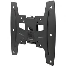 One For All WM4211 Fixed Wall Mount for TVs 19 to 42” up to 50kg, compatible with LED, LCD, and Plasma models, perfect for any setup, black finish, ideal TV wall mount.