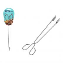 Quttin - Pinzas de Cocina para Pescado 35cm - Calidad Profesional y Precisión