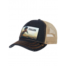 Gorra Goorin Bros Stallion (Horse) - Dark Blue Denim / Beige