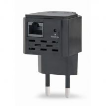 Gembird WRL WNP-RP300-03-BK-Repeater (300 Mbit/s), black color