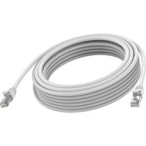 Cable STP Cat6a blanco Vision de 5 metros