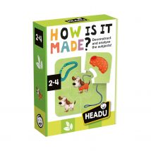 Headu - How Is It Made?  Puzzle 2 Años 30 Piezas  Juegos Educativos Niños 2 Años A 4  Puzles Niños 2 Años A 4 Años  Regalo Niño 2 Años O Más