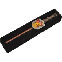 Ciao - Varita Mágica Harry Potter Réplica 30 Cm Con Emblema Gryffindor en Giftbox, Color Marrón, Talla Única