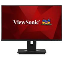 Monitor Empresarial Viewsonic VG2456 24'' Full HD IPS HDMI DP RJ45 USB C - Altura Ajustable - Altavoz - Cuidado de los Ojos - Negro