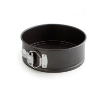 QUID SWEET GREY Molde Redondo Desmontable Acero Pintado 17CM Negro   Antiadherente