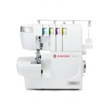 Máquina Remalladora Singer Elite SE017 de 2, 3 o 4 Hilos, 6 Puntadas y 1.300 PPM con Luz LED y Ajuste Diferencial