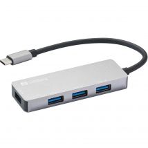 Sandberg USB-C Hub 1xusb3.0+3x2.0 SAVER, USB 3.2 Gen 1 Type-C, USB 2.0