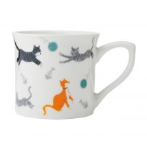 Taza estriada para gatos Mikasa, 250ml
