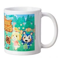 PYRAMID INTERNATIONAL - Taza Desayuno Animal Crossing Lineup, 320 ml, Multicolor