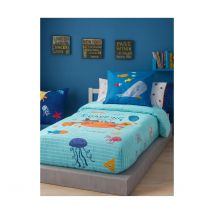 Edredón Ajustable Crabby 100% Algodón Percal Antialérgico