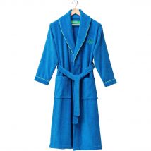 Albornoz L/XL - Algodón Azul - Benetton