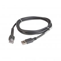 Motorola Zebra CBA-U01-S07ZAR - Cable USB (2,1 m, USB A, 2.0, Male Connector/Male Connector, Gris)