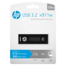 Hpm HP Memoria USB 256GB X911W Negro - Alta Velocidad de Transferencia