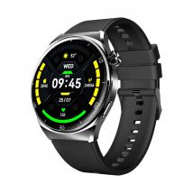 Beafon, smartwatch, 401 Reloj de Pulsera, Reloj de Fitness para Hombre y Mujer, Pantalla AMOLED de 1,43 Pulgadas, Asistente de Voz, Llamada Bluetooth, IP67, Google Fit/Strava, Fitness y Deporte