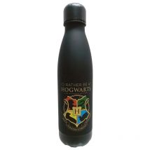 Kids Euroswan- Botella Negra HOGWARDS Harry Potter, Multicolor (HP00012)