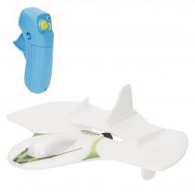 Maisto Tech RC - Avión teledirigido niño Stunt Flyers, 3 técnicas de vuelo, frecuencia 2.4 GHz, USB, incluye pegatinas, acrobacias aéreas, control remoto, aviones juguetes para niños de 8 años