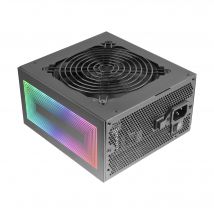 Mars Gaming MPB750S  Fuente Alimentación ATX ARGB 750W, 6 Años de Garantía, 80Plus Bronze 230V EU,