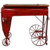 Recibidor con ruedas 117x71x107h cm