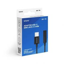 Savio AK-76 adaptador de cable de vídeo Negro