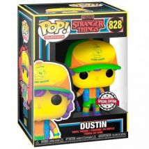 Figura Pop Stranger Things Dustin In Beef Black Light Exclus