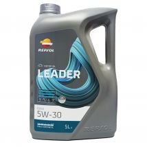 Aceite Repsol Leader 5W30 C2/C3 5 L - Lubricante Sintético para Motores Gasolina y Diésel