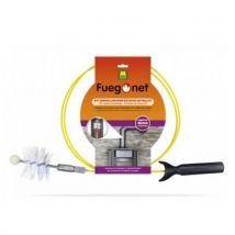 Kit Deshollinador Para estufas de Pellets FUEGONET 80 mm de Diámetro.