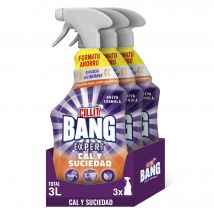 Cillit Bang - Spray Limpiador Cal y Suciedad, para Baño - 1 L, pack 3 unidades