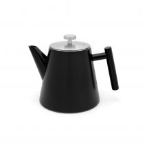 Leopold Vienna Oslo LV513001 Tetera de pared doble, 1 L, negro mate